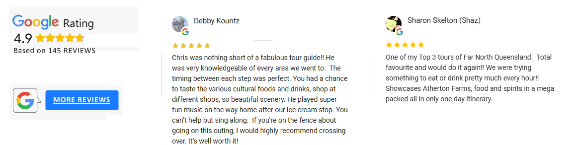 Kuranda Tours Google Reviews